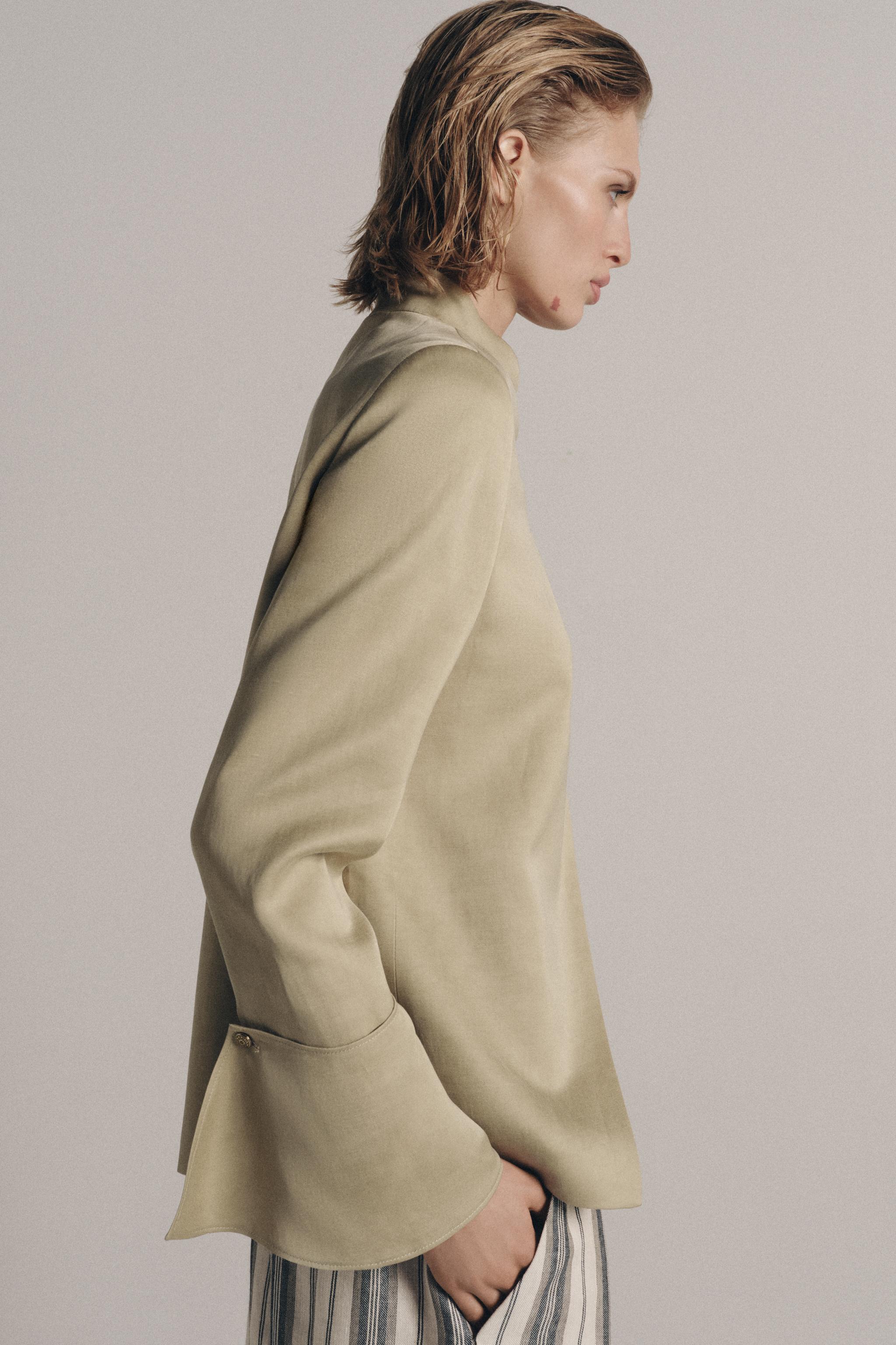 ZW COLLECTION LIMITED EDITION RUFFLED BLAZER